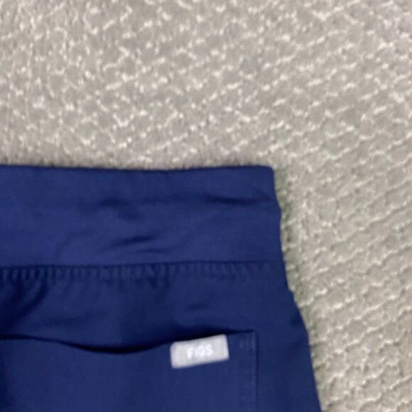 Figs Zamora Scrub Pants Womens XS Petite Blue Joggers Drawstrings XSP W18SW2005P - Picture 7 of 14